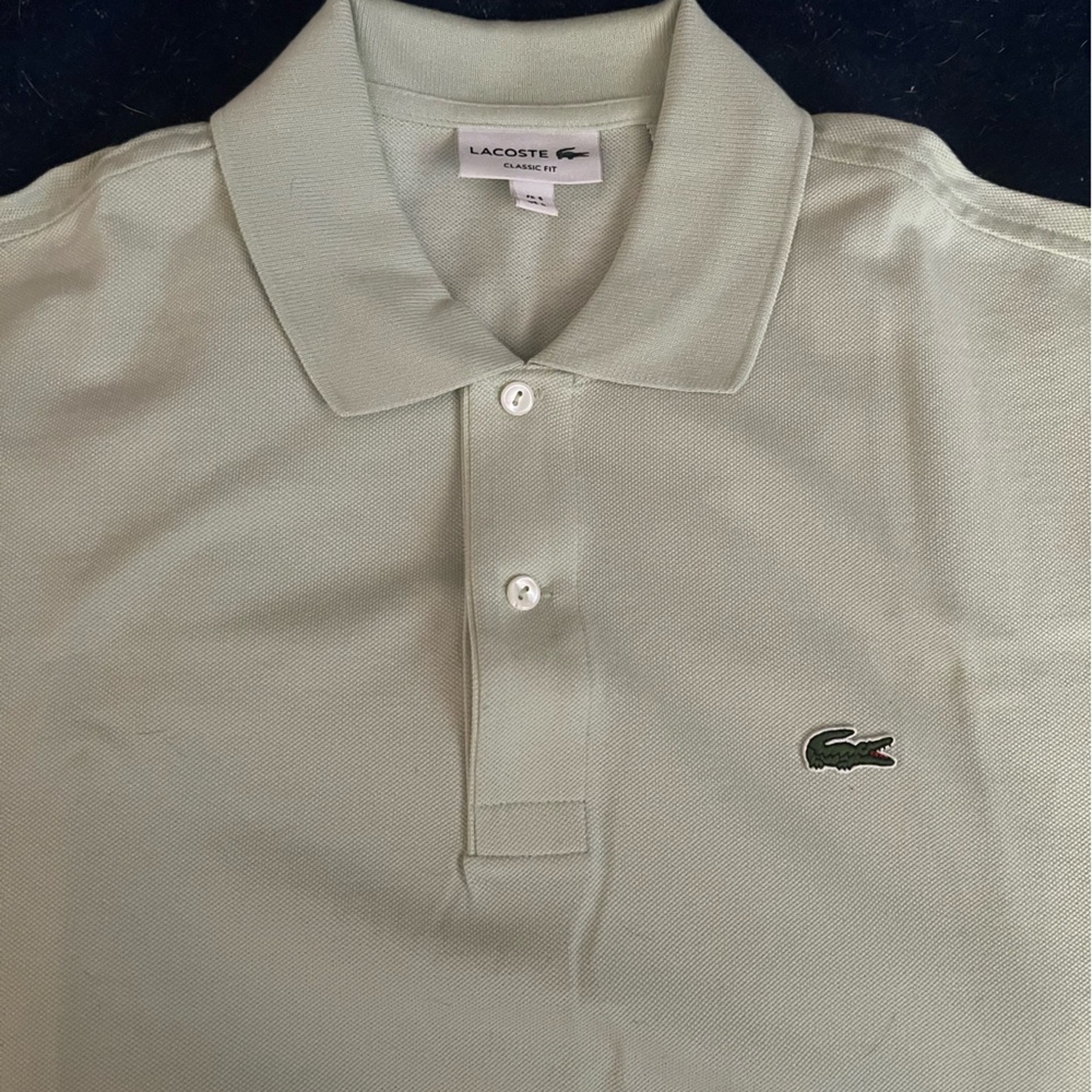 Lacoste Mint Green Classic Polo